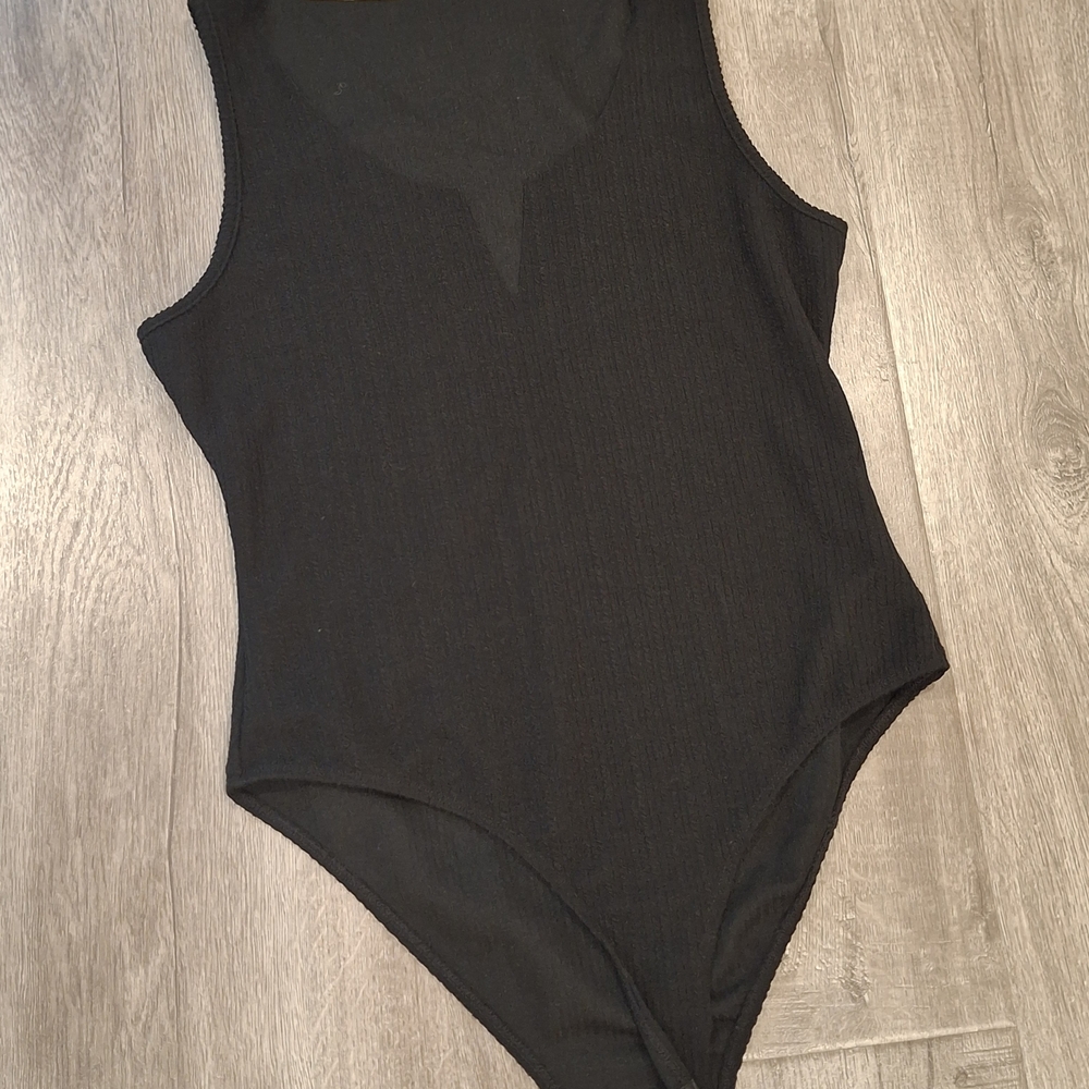 Elegant Black Women's Bodysuit